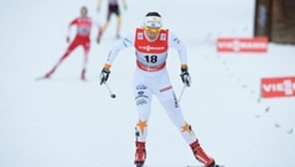 Эмма Викен-чемпионка Швеции в скиатлоне
