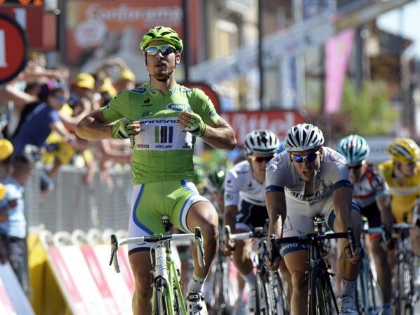 Петер Саган-победитель 7 этапа Тур
