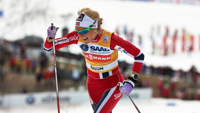 Йохауг выиграла скиатлон в Фалуне,