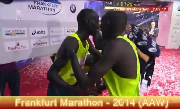 Полное видео Marathon Frankfurt 2014