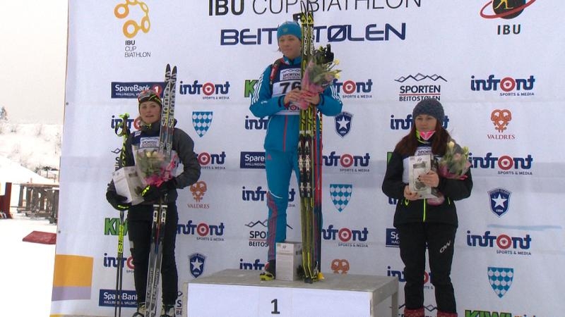 Евгения Селедцова-победительница 2-го спринта в