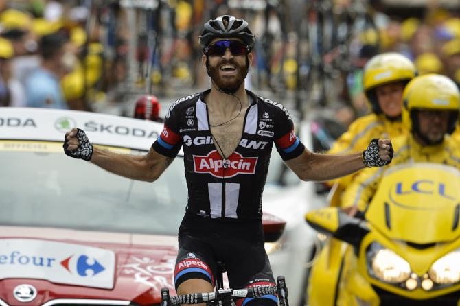 Симон Гешке-победитель 17 этапа Тур