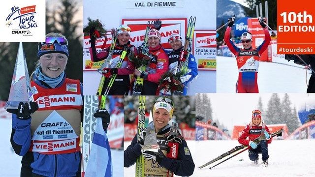 Женщины-победительницы Тур де Ски