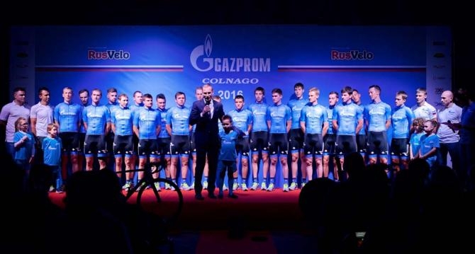 Газпром-Русвело выступит на Джиро д’Италия-2016