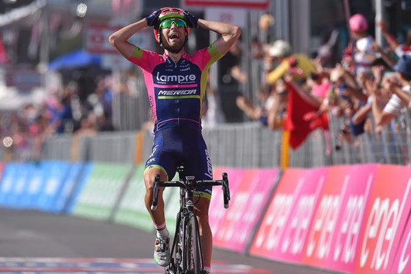 Диего Улисси-победитель 5 этапа Джиро-2016,