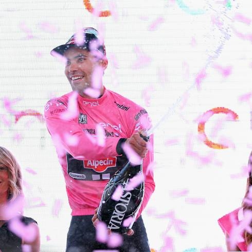 Том Дюмулен-победитель 1 этапа Джиро