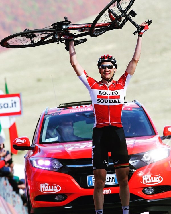 Тим Велленс-победитель 6 этапа Джиро-2016,