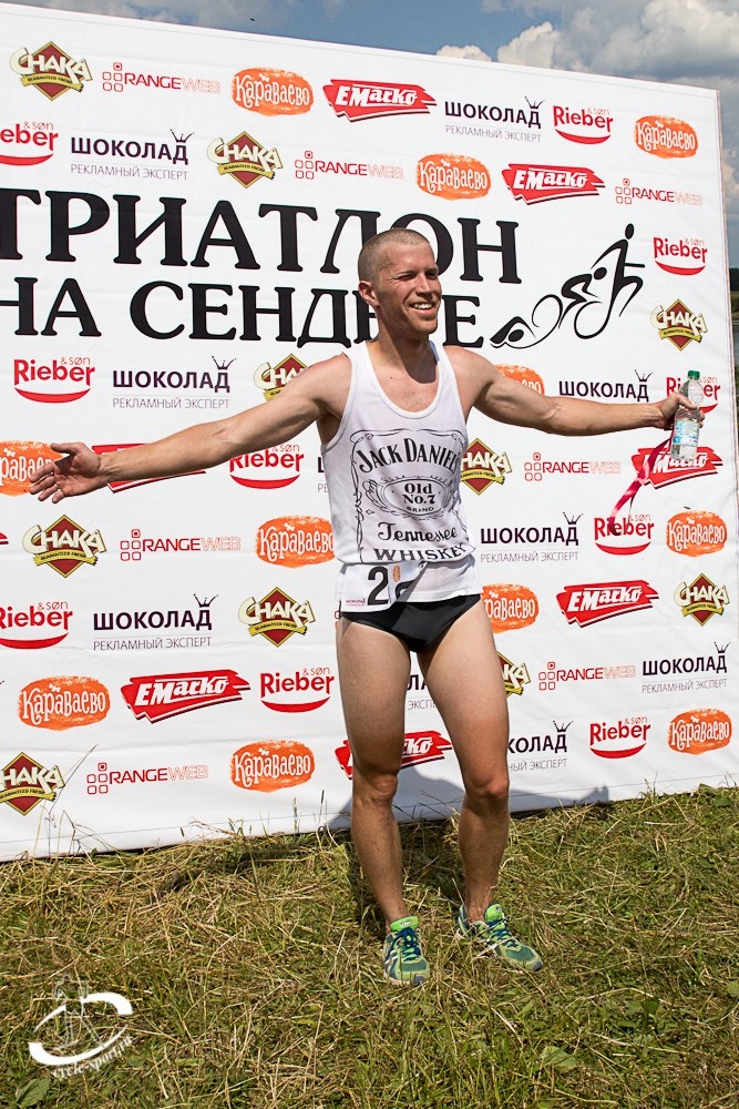 Иван Шаблов-победитель «Триатлона на Сендеге-2016»