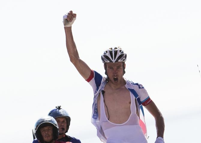 Александр Женье-победитель 3 этапа Вуэльты-2016