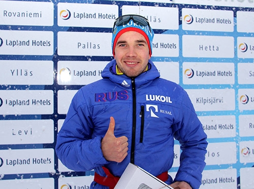 Алексей Червоткин-победитель 15-километровой гонки в