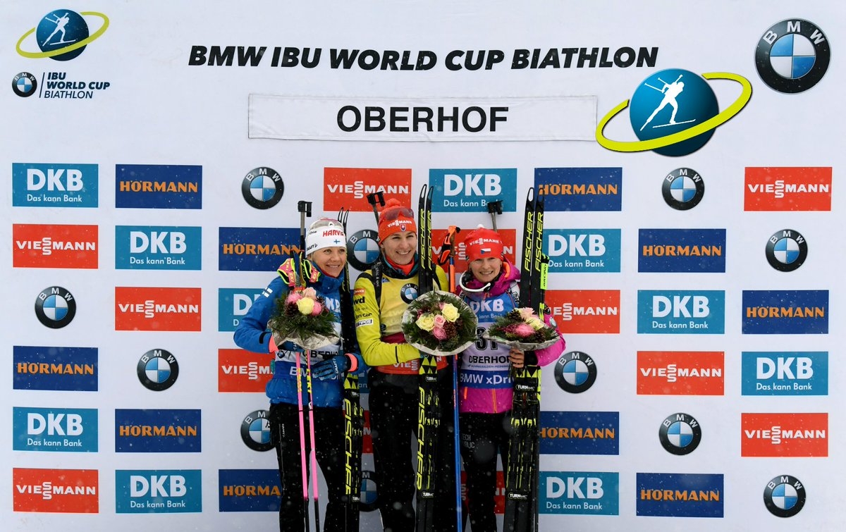 Анастасия Кузьмина-победительница спринта в Оберхофе