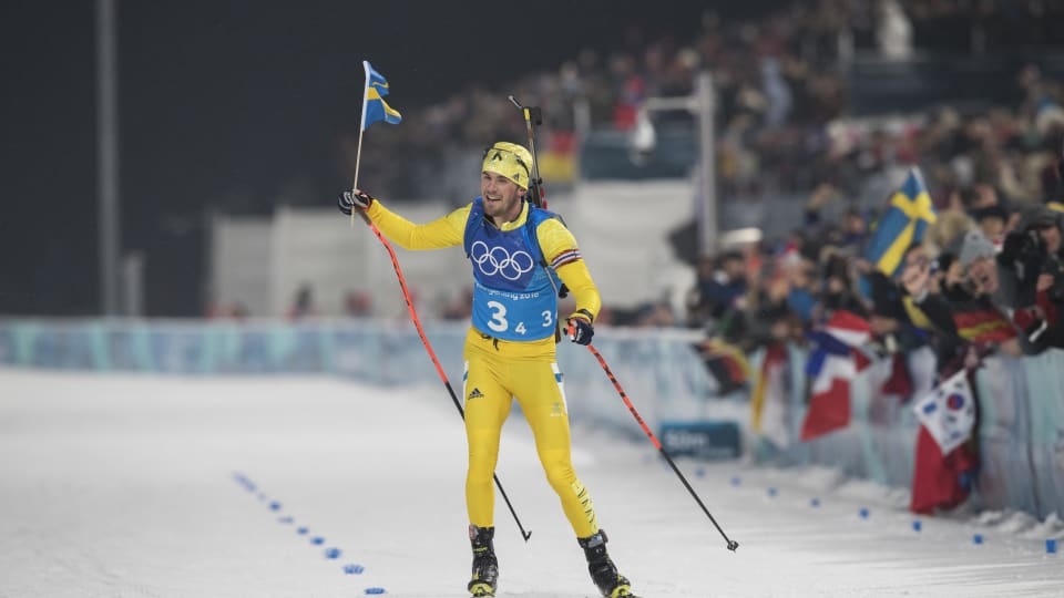 Шведы-олимпийские чемпионы в эстафете