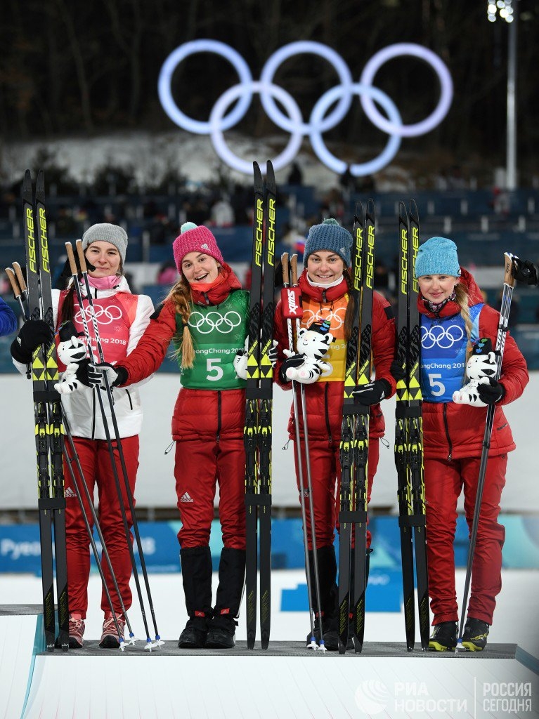 Россиянки-бронзовые призёрки Олимпиады-2018 в эстафете!