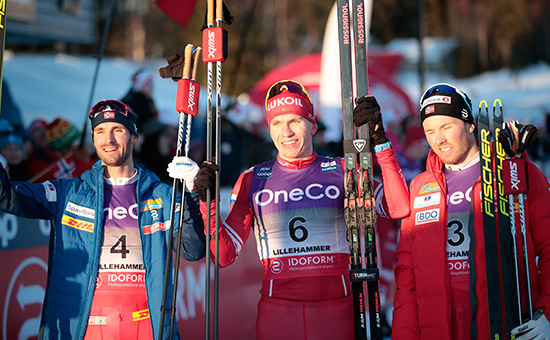 Большунов выиграл скиатлон в Норвегии!