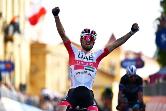 Улисси выиграл второй этап Джиро