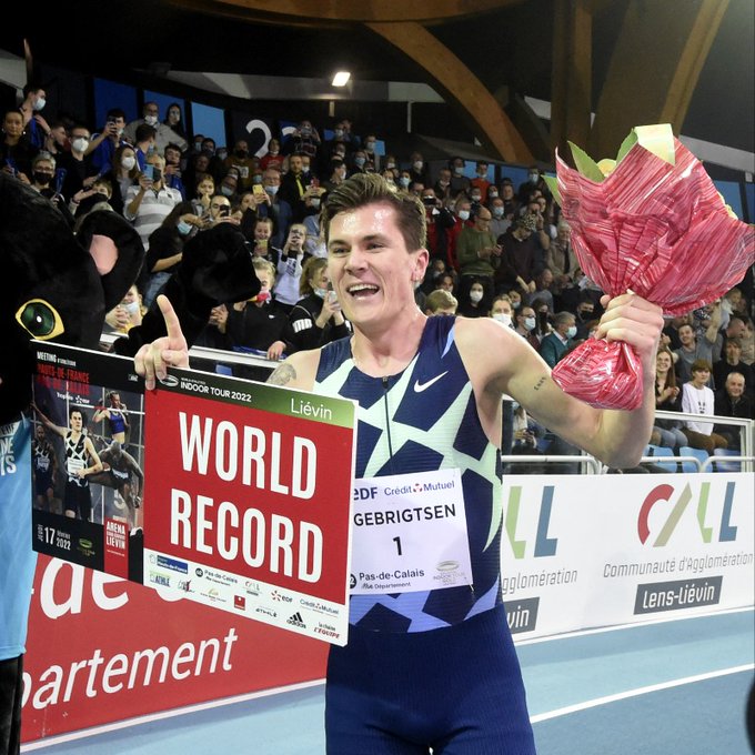 Якоб Ингебригтсен-мировой рекорд на 1500