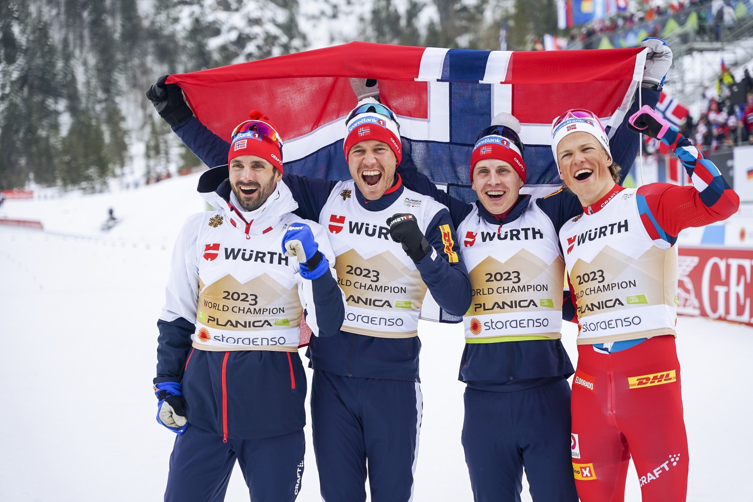 Норвежцы — чемпионы мира в