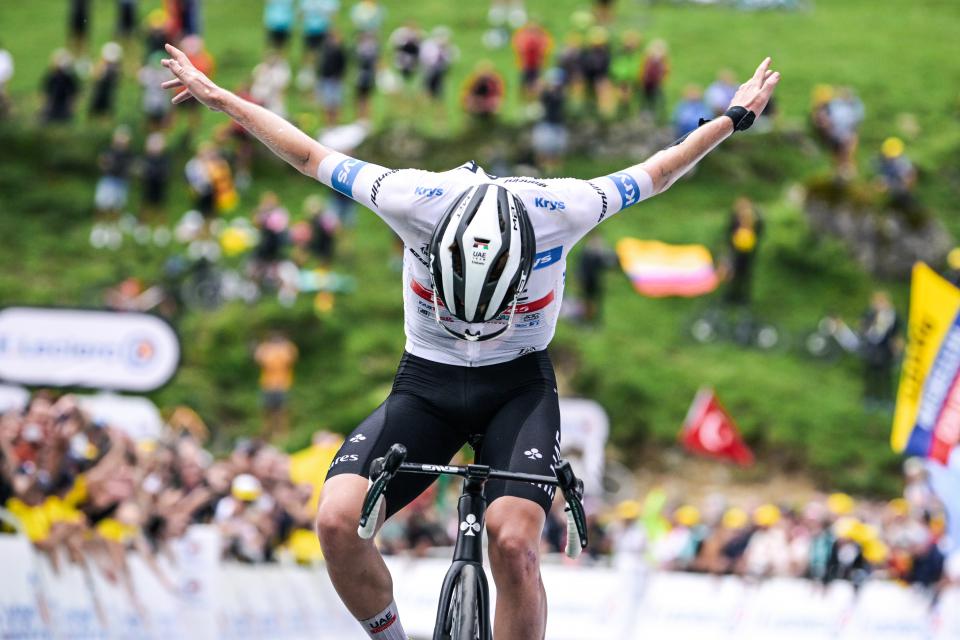 Погачар выиграл шестой этап Тур